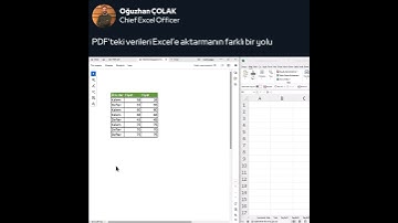 Bu özelliği ilk defa göreceksiniz! #excel #exceldersleri #excelformülleri