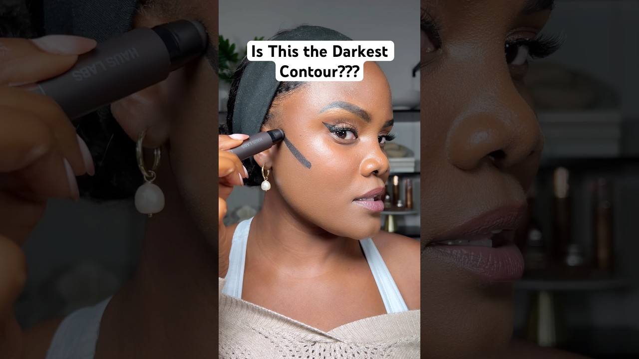САМЫЙ ТЁМНЫЙ КОНТУРНЫЙ СТИК?! Haus Labs сказали: НЕ ОСТАВИТ НИ ОДНОЙ ТЕНИ 💅🏾