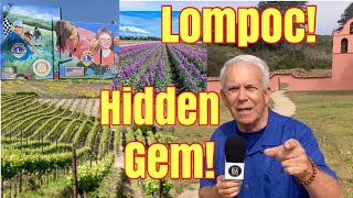 Lompoc Hidden Gem Explore Mission Murals Flowers Wine