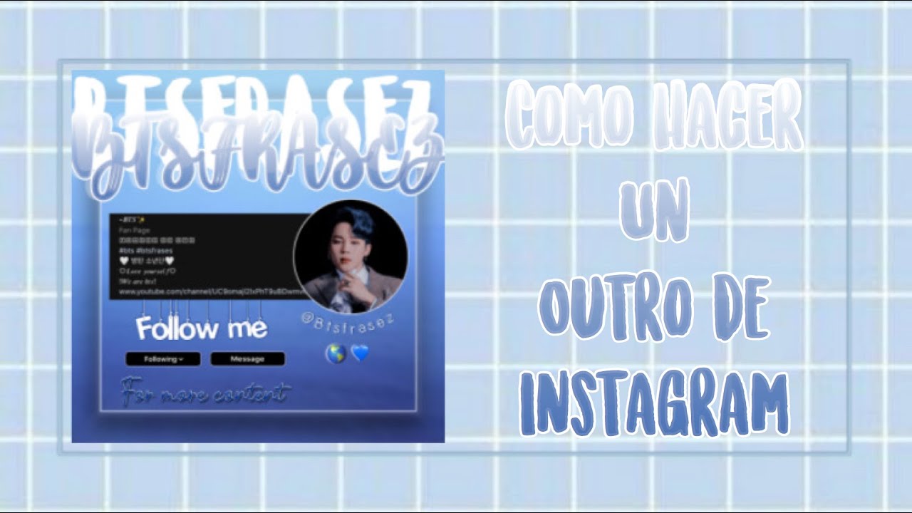 Como Hacer Final(Outro)De Instagram Edits(IOS&Android  
