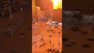 عاجل... انفجار وحريق بمبنى وسط عاصمة الإماراتية أبوظبي دون معرفة تفاصيله حتى الآن ..