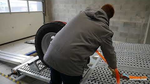 Instructions for truck transport load securement with lashing strap and new TensionController