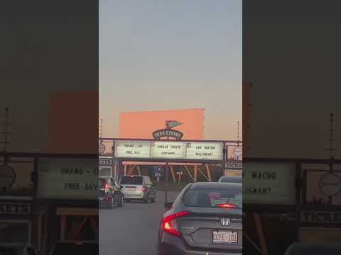 Drive- in movie