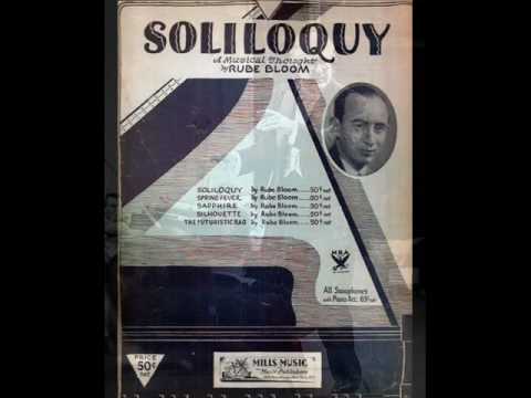 Don Voorhees Orch. - "Soliloquy" (Rube Bloom) (1927)