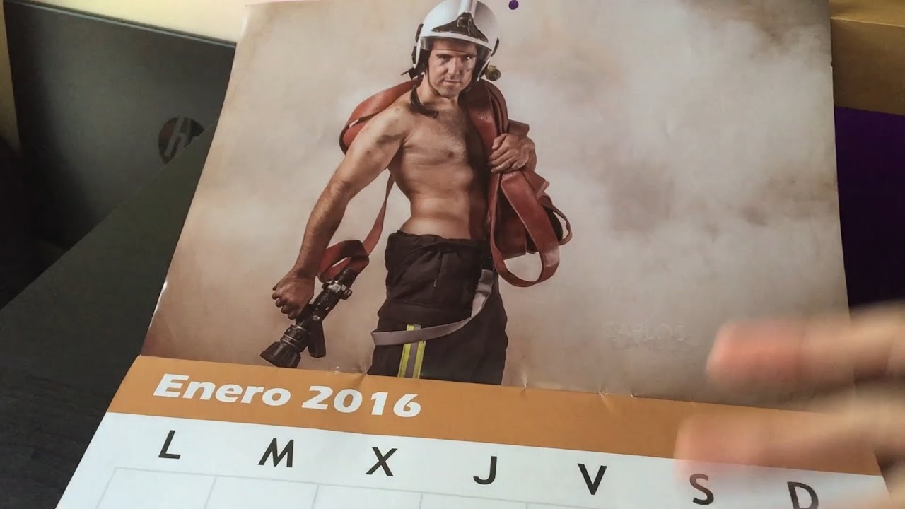 Calendario bombero niño: descarga e imprime