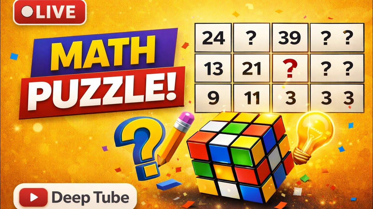 Math puzzle 🙀#shorts #live #Math puzzle