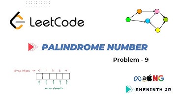 Palindrome Number | Leetcode - 9 | Tamil | Python | Easy