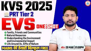 Kvs Prt Tier 2 Evs Marathon  Family Friends U0026 Communities Natural Resources Kvs Evs By Ankit Sir