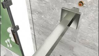 SR SUN RISE Wall Mounted Shower System Installation Guide