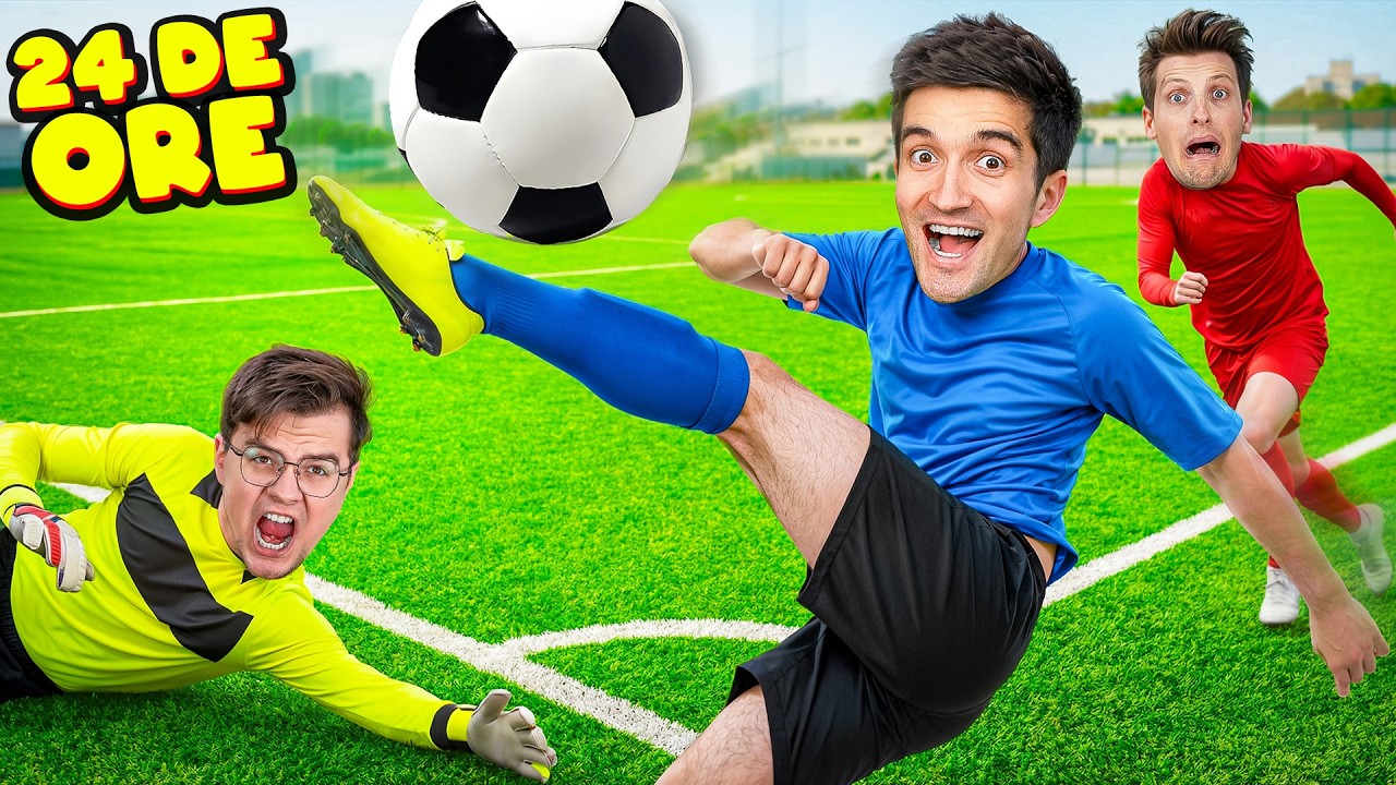 Am devenit FOTBALISTI pentru 24 de ORE! ⚽️