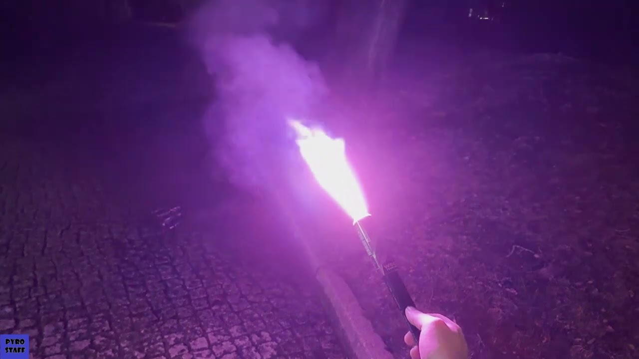 WECO Bengalische Handfackel Purple