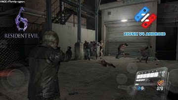 Resident Evil 6 Gameplay On Ziunx Emulator | Switch On Android Apply Same Settings Yuzu, Skyline Etc