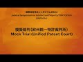 【日本語】2024模擬裁判（UPC）（裁判所）