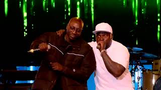 Sauti Sol and Krispah (Ndovu Kuu) joins Khaligraph Jones live on stage