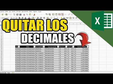 Video: ¿Dónde está el botón de disminución de decimales en Excel?