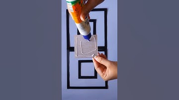 Wall Decor From Old Wedding Card | Diy Wall Decoration 😍 #shorts #weddingcardcraft #walldecor