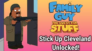 Stick Up Cleveland Unlocked Full Quest - Family Guy The Quest For Stuff Walkthrough