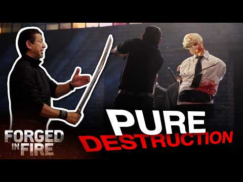 Historic Battle Swords Deliver Massive Damage in the Kill Test | Forged in Fire
