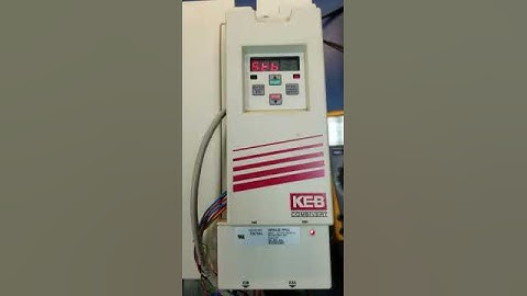TEST RUN - KEB F5 DRIVE Regen Unit - 19R693E-RP00