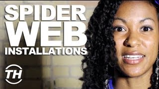 Celebrity Spider Web Installations - Trend Hunter Nikki Taylor Talks Interactive Art Wealth