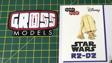 Incredi Builds Wooden R2-D2 build and paint