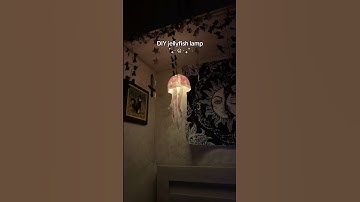 #diy jellyfish lamp🪼 #craft