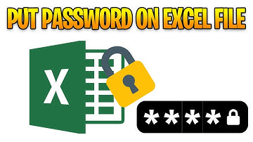 How to Put Password on Excel File Easy