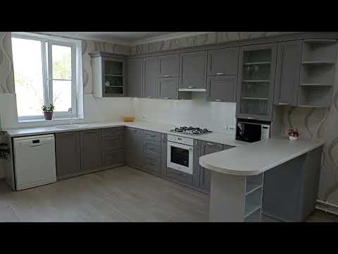 Кухня современная классика в п.Кучугуры для радушной хозяйки от Lux mebel Краснодар.Мебель под заказ