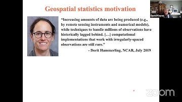 Talk by David Keyes (KAUST)