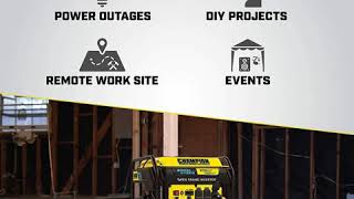 CHAMPION POWER EQUIPMENT 8750-WATT DH SERIES OPEN FRAME INVERTER WITH ELECTRIC START |  Antes $2,80…