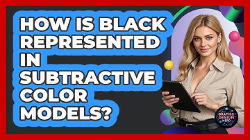 How Is Black Represented In Subtractive Color Models?