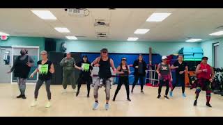 Candela Fuego~ Henry Vega & Lenier~ Cumbia ~ Zumba dance Choreography SL