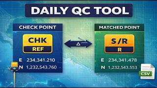 Daily Check Points QC Tool in ArcGIS Pro | Automatic S/R Validation &amp; GNSS Report