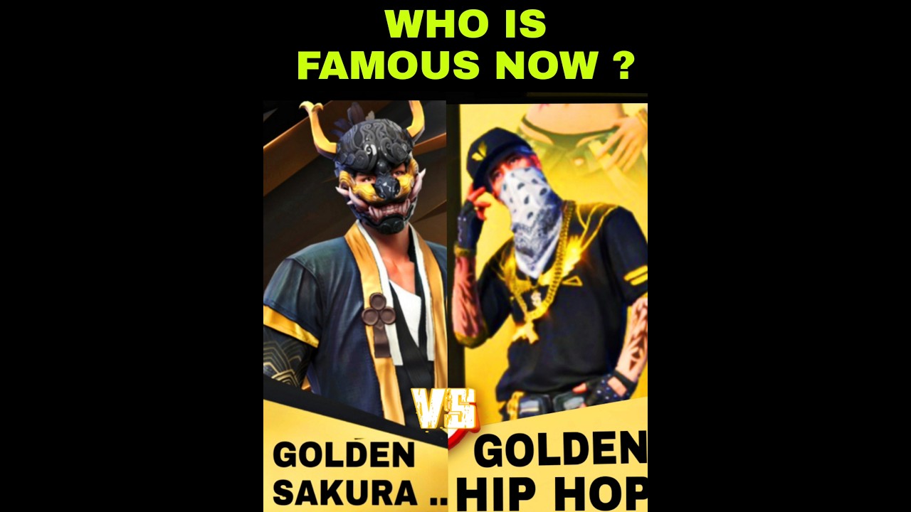 Golden Hiphop bundle vs Golden Sakura Bundle || Who is Famous Now? 