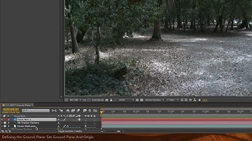 After Effects Classic Course – 3D Camera Tracker added feature: Ground Plane