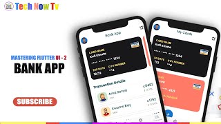BANK APP FROM SCRATCH - PART 2 - MASTERING FLUTTER