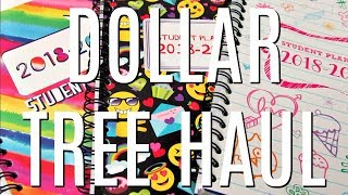 DOLLAR TREE HAUL | BACK TO SCHOOL SUPPLIES \& NEW WASHI