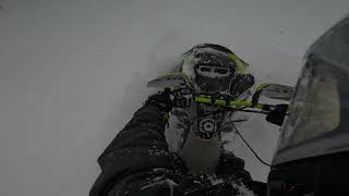 Houghton MI, deep snow. 2023 backcountry xrs