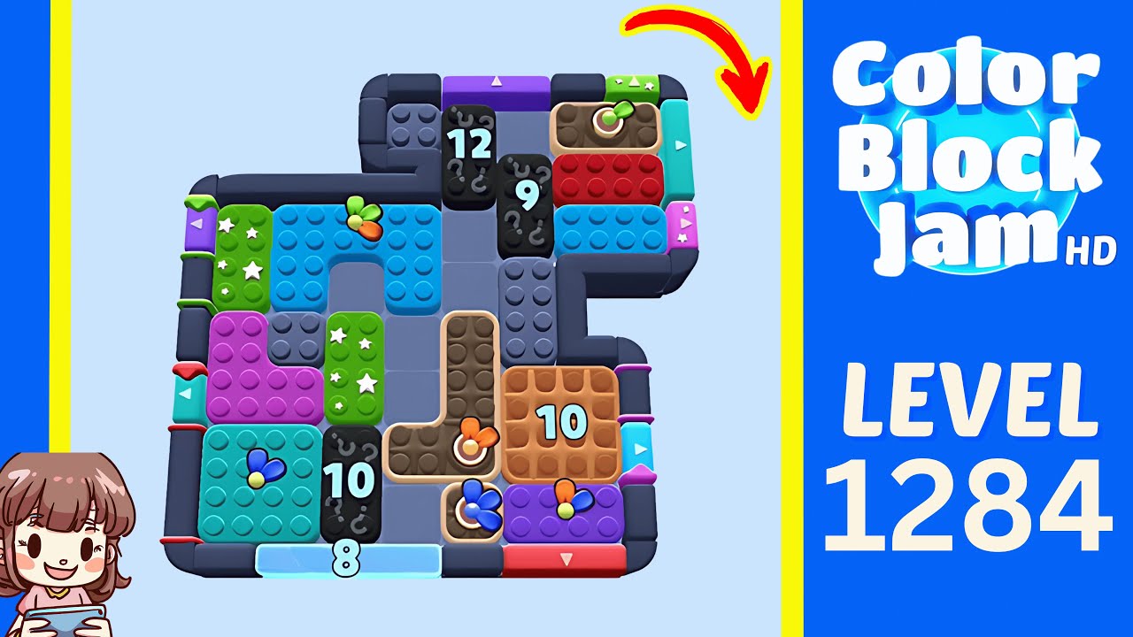 Color Block Jam Level 1284 Solution Walkthrough - YouTube