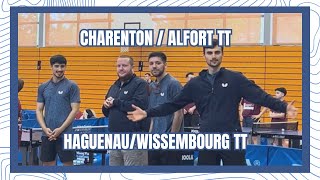 NATIONALE 3 - CHARENTON/ALFORT TT 1 vs HAGUENAU/WISSEMBOURG TT 3