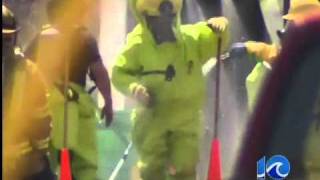 Ammonia leak - 5 p.m.