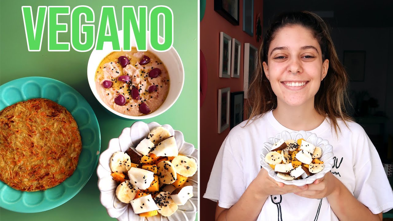 MEU CAFÉ DA MANHÃ VEGANO YouTube