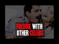 Freddie mercurys rare pictures with celebrities feat  mj elton john paul mccartney etc