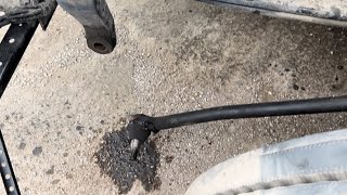 How to replace the drag link on a Kenworth T600