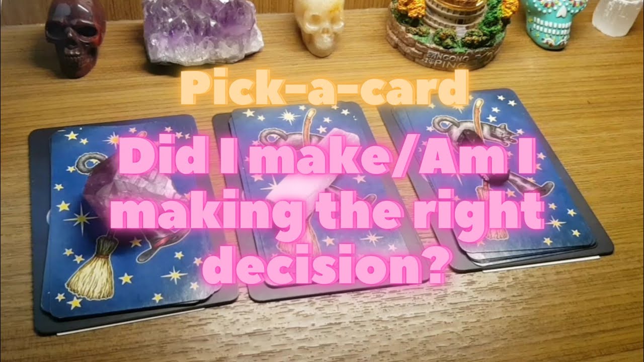 Pick-a-Card: Did I Make the Right Decision?