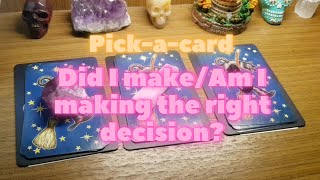 Pick-a-Card: Did I Make the Right Decision?