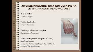 Learn 76 Daily Use Swahili Phrases with Pictures - Part Two