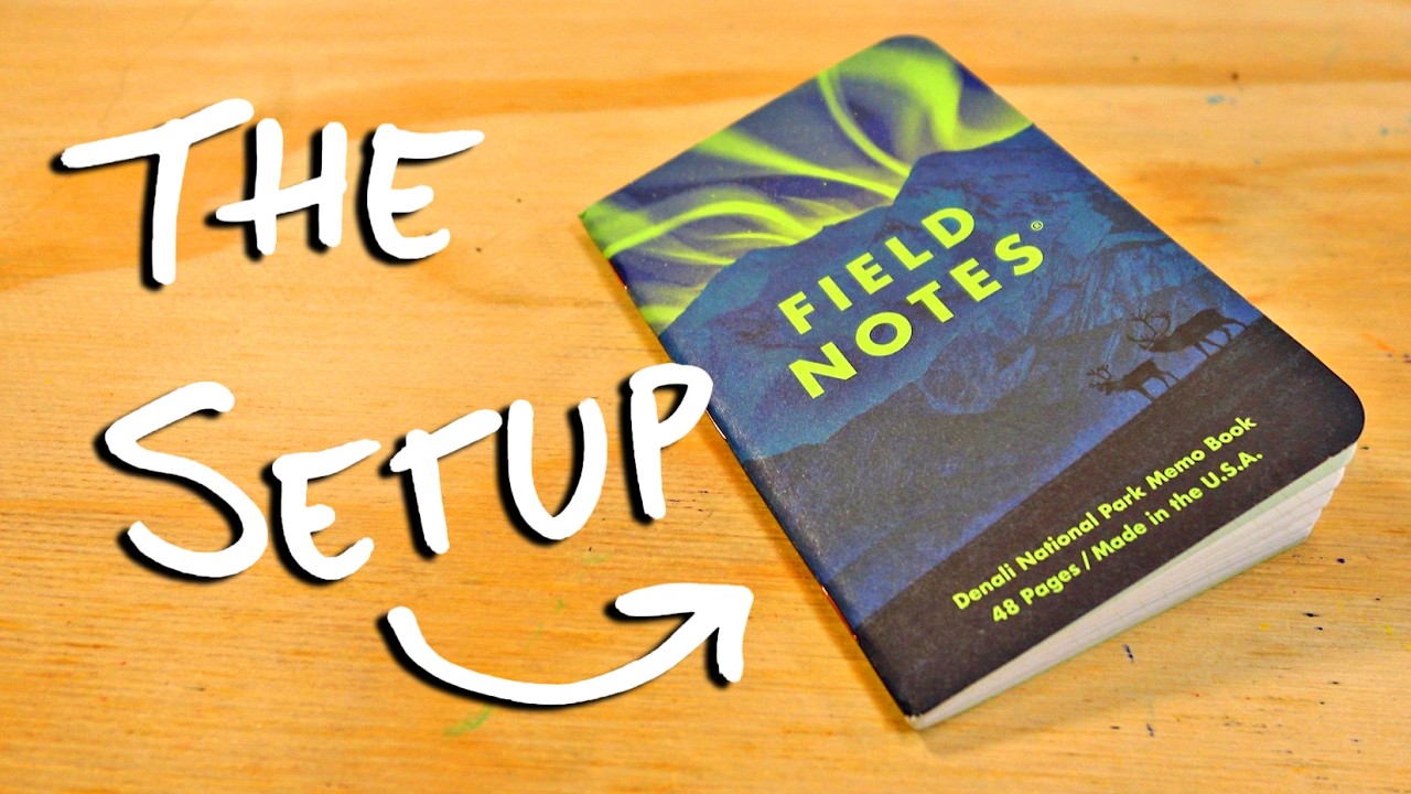 Начните свой следующий блокнот с помощью ЭТОГО метода...