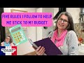 Five rules i follow to help me stick to my budget budget frugalliving costoflivingcrisis