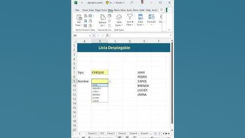 🔽 Cómo crear listas desplegables en Excel en segundos #ExcelTips #ExcelTutoriales #ListaDesplegable
